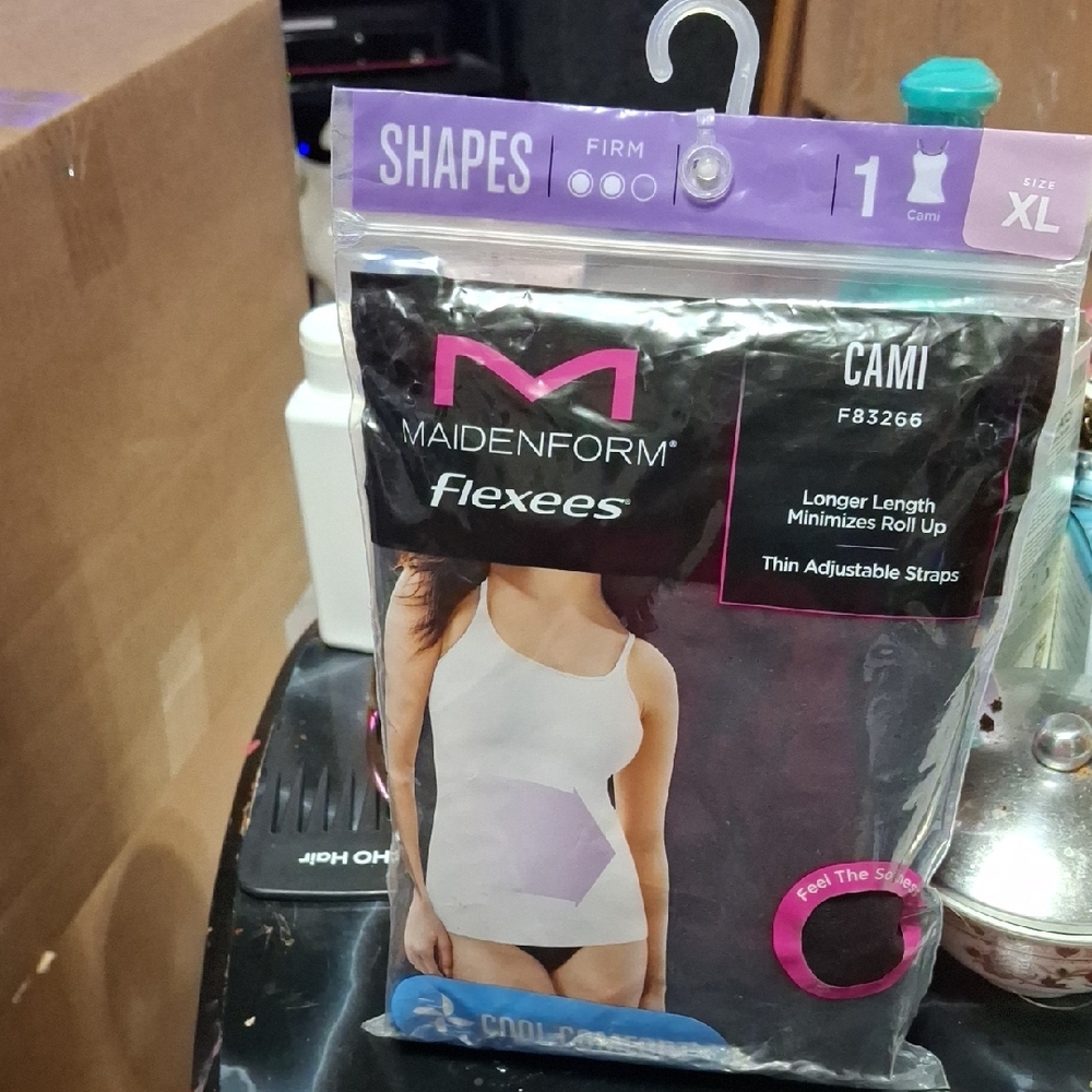 Maidenform Flexees White Shaping Cami